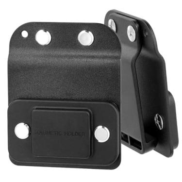 Imagem de ClaspVital MagGrip | Clipe de cinto magnético resistente | Suporte magnético de ferramentas para chaves de fenda, ferragens e acessórios | Compatível com correia de 5 cm, design de ímã N52