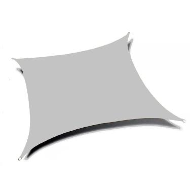 Imagem de Genérico, Tela Sombreamento Cinza Toldo Garagem 5x5 Quadrada