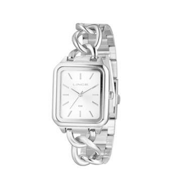 Imagem de Relógio Orient Chains Prata Feminino Lqm4825L30 S1Sx