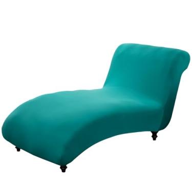 Imagem de LYIYEYAN Capa de espreguiçadeira estampada sem braços, capa elástica para cadeira de espreguiçadeira, confortável, lavável à máquina, para sala de estar, quarto, lounge, tamanho único (estilo 6)