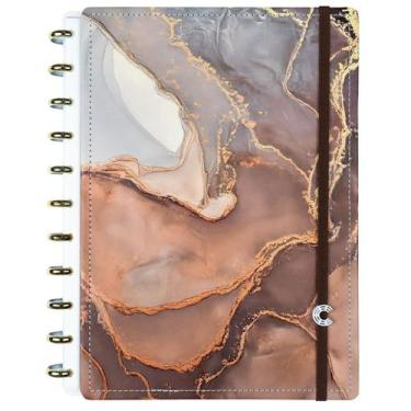 Imagem de Caderno Inteligente Jasper Marmorizado Tamanho Grande Capa Dura Deluxe