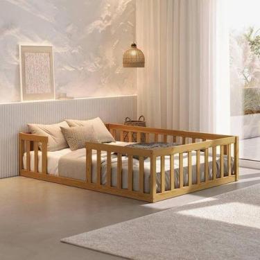 Imagem de Cama casal abs montessoriano nogueira