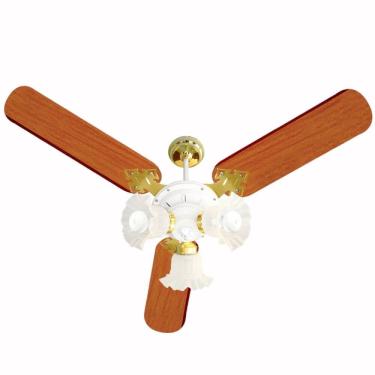 Imagem de Ventilador De Teto New Zeta 3 Pás 127v - 343104 - Venti Delta Vent.new Zeta 3pas Bco-lat.127v Venti-de 343104