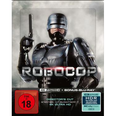 Imagem de RoboCop (Director's Cut) - 2-Disc Limited SteelBook (4K Ultra HD) (+ Bonus-Blu-ray) [Alemania] [Blu-ray]