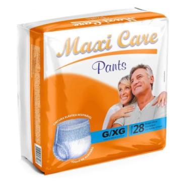 Imagem de Fralda Geriátrica MAXI CARE PANTS Incontinência Roupa Íntima Descartáv