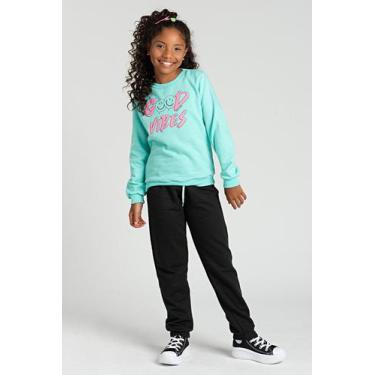 Imagem de Conjunto Infantil Acqua de Moletom Good Vibes - Vida Costeira Oficial,