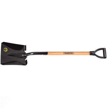 Imagem de Tramontina, pá quadrada, cabo de madeira 71cm