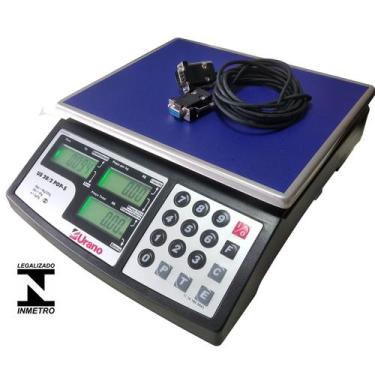 Imagem de Balança de Bancada Urano Pop - S 31kg com Bateria e Comunicação Serial