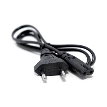 Imagem de Cabo de Força Tipo 8 MXT 2 x 0.75 mm Pino 4 mm 1,5 Metros - CB0498