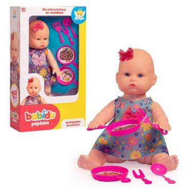 Imagem de Boneca Babidu Papinha Anjo Brinquedos