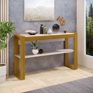 Imagem de Aparador Fazzio Stilo Carvalho Oro/Off white