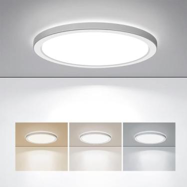 Imagem de Luminária de teto embutida LED BLNAN de 9" 18W 3000-5000K