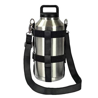 Imagem de QICAIPO Suporte Para Garrafa De Água Com Alça - Serve Yeti, Hydro Flask, Stanley Tumbler. Ideal Homens E Mulheres Que Caminham Ou Fazem Trilhas (Básico).