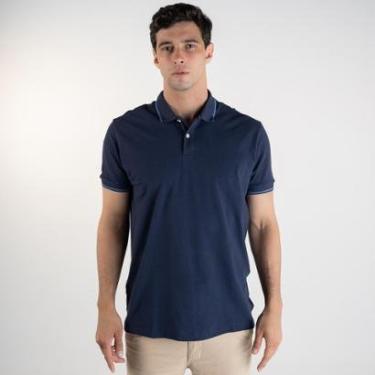Imagem de Camisa Polo Aramis 4 Frisos Azul Marinho-Masculino