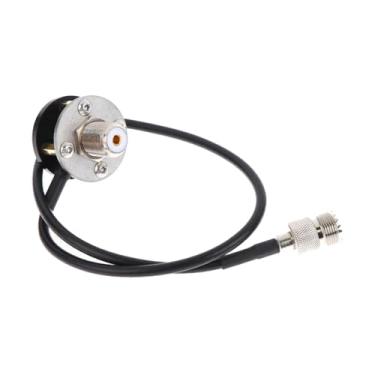 Imagem de AsrMyjcx Suporte de montagem de antena de tripé com rosca de 1/4 de polegada, fácil de instalar, fácil de usar e portátil