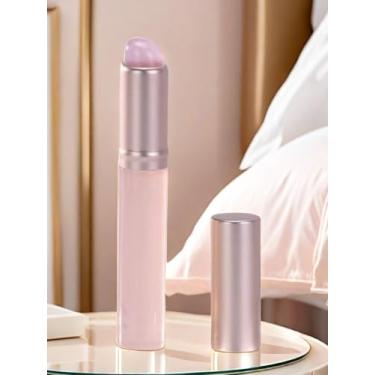 Imagem de Pincel labial de silicone com tampa – Aplicador de maquiagem suave semelhante a geleia para brilho labial e bálsamo (rosa)