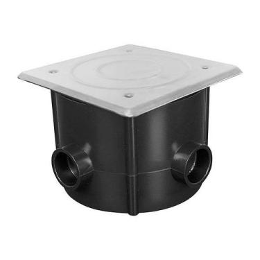 Imagem de Caixa de Passagem p/ LED Brustec c/ Tampa em Inox