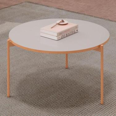 Imagem de Mesa De Centro Decorativa Sala de Estar Industrial Ellie D05 Bali - Ly