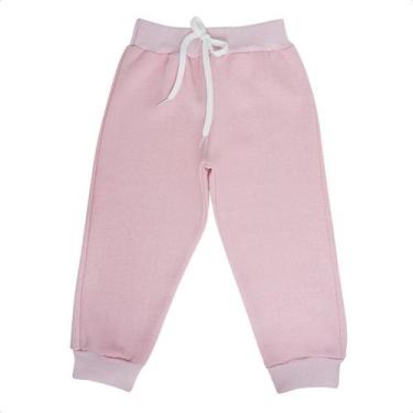 Imagem de Calça Moletom Infantil Unissex Menino/Menina de 2 a 8 anos Confortável