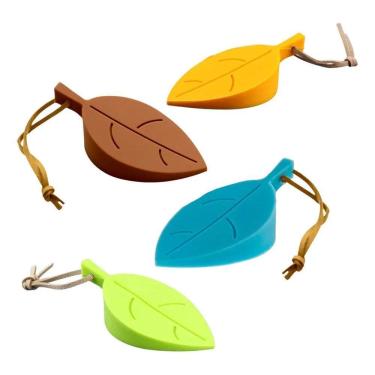 Imagem de 2X Kit Com 2 Aparador Peso Porta Silicone Divertido Decoraçã