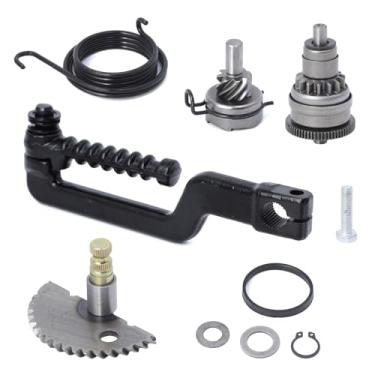 Imagem de Mokuo Kick Starters Gear Starter Clutch Kick Start Lever Kit de marcha lenta para GY6 49CC 50CC 139QMB Scooter Chinês Ciclomotores ATV Go Kart Serve para TaoTao Roketa Jonway Honda