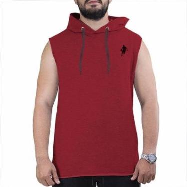 Imagem de Colete Moletom Regata Com Capuz Dibre Basquete P ao G5 Plus Size Masculino-Unissex