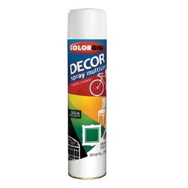 Imagem de Tinta Spray Decor Multi Uso Branco Fosco COLORGIN