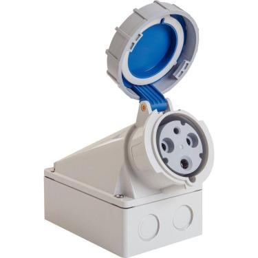 Imagem de Tomada De Sobrepor Industrial 2p+t 63 A 220-250 Vca 6 H Tramontina Tramontina