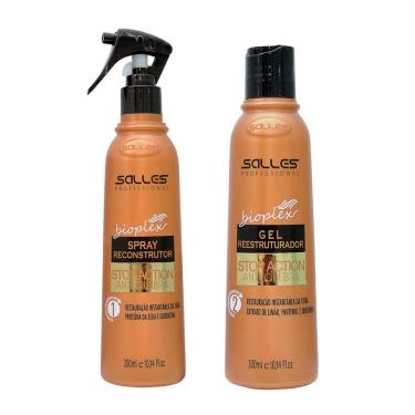 Imagem de Kit Spray E Gel Bioplex AntiQuebra 300ml Salles Profissional