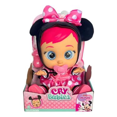 Imagem de Boneca Cry Babies Minnie Chora C/ Sons e Lágrimas de Verdade - Multikids