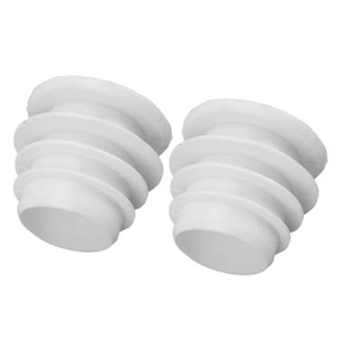 Imagem de TOPINCN TOPINCN 2 Peças de Manguito de Válvula para Limpador de Piscina, Manguito de Válvula Adaptador de Cone Skimmer de Silicone para W70263 W63900, K121110, Ferramenta Prática,