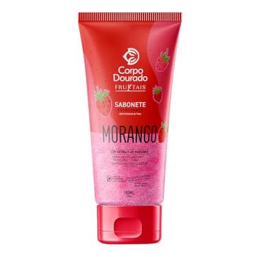 Imagem de Corpo Dourado Sabonete Esfoliante Morango 180ml