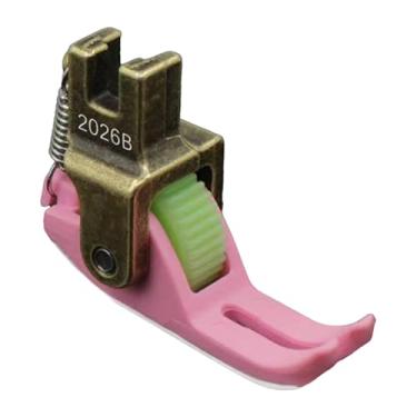 Imagem de CarpNettore Calcador de rolo estreito universal para a maioria máquinas de costura industriais.