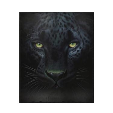 Imagem de ATTX Cobertor de microfibra de veludo com estampa de Pantera Negra - Cobertor de cama leve ultra macio para sofá, cama, 127 x 152 cm #416