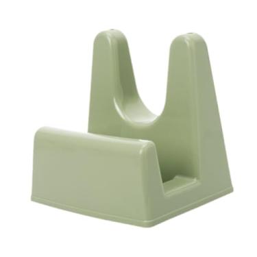 Imagem de DimyFew Pote tampa titular prateleira de armazenamento placa de corte titular colher resto suporte para placa panelas bakeware cozinha armário, Verde