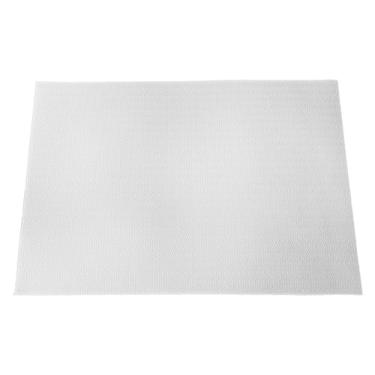 Imagem de Sola de sapato anti-derrapante, resistente ao desgaste, almofada de reparo para calçados esportivos de couro casual, material de tendão de carne, 58cm x 38cm x 2.2mm (Branca)