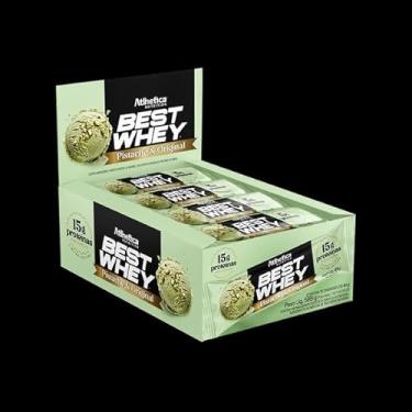 Imagem de BEST WHEY BAR (DISPLAY COM 12 UN. 49G) - PISTACHE & ORIGINAL