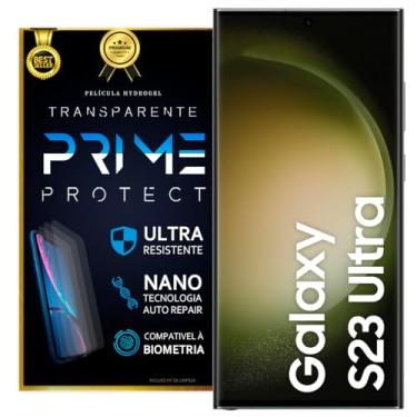 Imagem de Película Nano Gel Pra Galaxy S23 Ultra Transparente Brilhosa