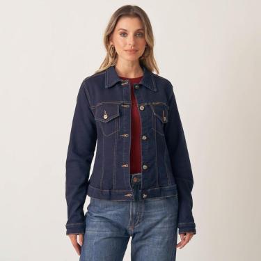 Imagem de Jaqueta Jeans Confort Leny Feminino-Feminino