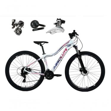 Imagem de Bicicleta Aro 29 Absolute Hera Câmbios Shimano Altus 24v Alumínio Freio Hidráulico Garfo C-trava branco Tam: 15