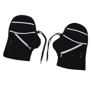 Imagem de CHICIRIS Protetores Aquecidos para Guidão de Motocicleta, Luvas Elétricas Aquecidas Com Controle de Temperatura de 3 Níveis,Bateria Integrada de 4000mAh para Passeios de Motocicleta