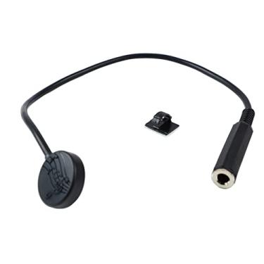 Imagem de Acouto Captador Universal de Guitarra Acústica Preta - Instrumentos de Cordas de Madeira Com Microfone de Contato Premium Com Fácil Instalação, Baixa Interferência e Design Compacto