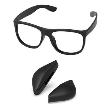 Imagem de PapaViva Almofada de nariz de substituição para Ray-Ban Justin RB4165 54 mm, Preto - 1 par, Asian Fit Standard