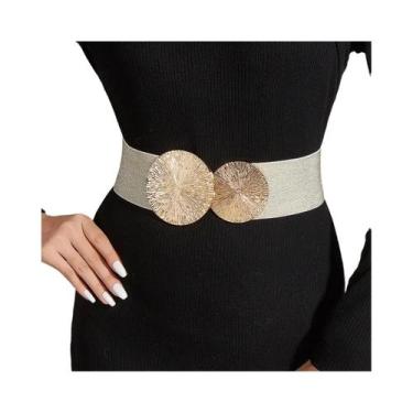 Imagem de Cinto Corset Elástico De Luxo Feminino Com Estampa De Leopardo, Cintur