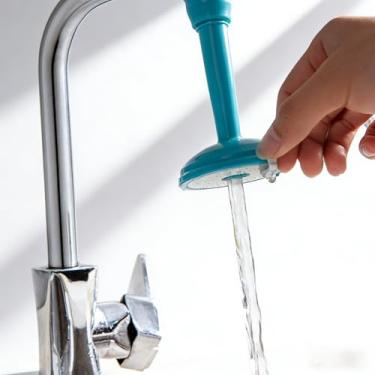 Imagem de Pulverizador extensor de torneira de pia de cozinha, cabeça de filtro ajustável para economia de água, bocal de chuveiro à prova de respingos para limpeza de cozinha e uso doméstico