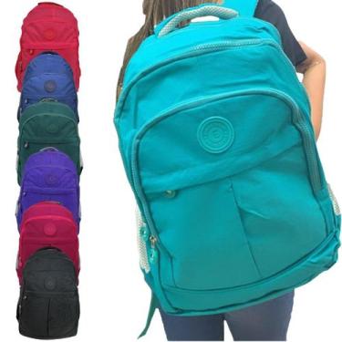 Imagem de Kit Escolar Bolsa Infantil e Estojo Box Feminino Kit Escolar Impermeáv