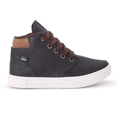 Imagem de Tenis Botinha Infantil Meninos Casual Cano Alto Confortavel - Light, C