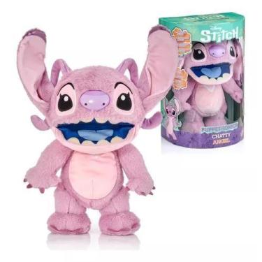 Imagem de Disney pelúcia Interativa Angel Com 50 Sons Stitch Wow Sunny 4422 - Su