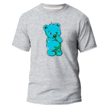 Imagem de  Camiseta Algodão Premium Estampa Digital Ursinhos Carinhoso - Pavesi,