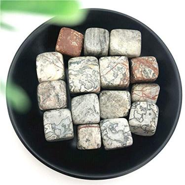 Imagem de 100 g Pedra Picasso Natural Quartzo Cristal Cubo Pedras Polidas Pedras Naturais e Minerais